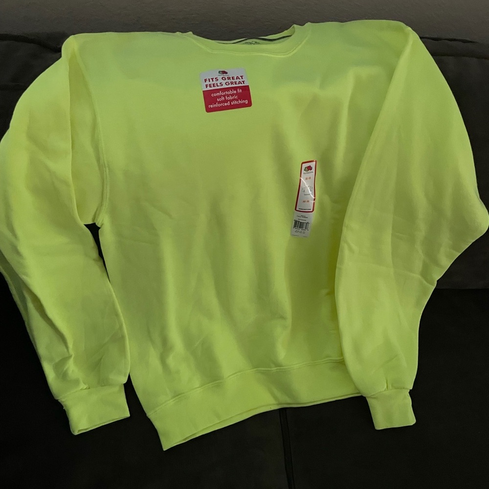Neon Yellow sweatshirt